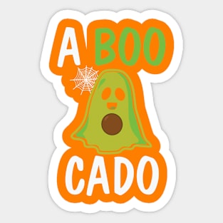 Funny a boo cado Sticker